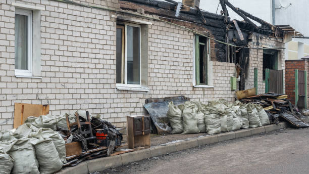 Professional Smoke Damage Removal technician working in Lester Prairie, MN